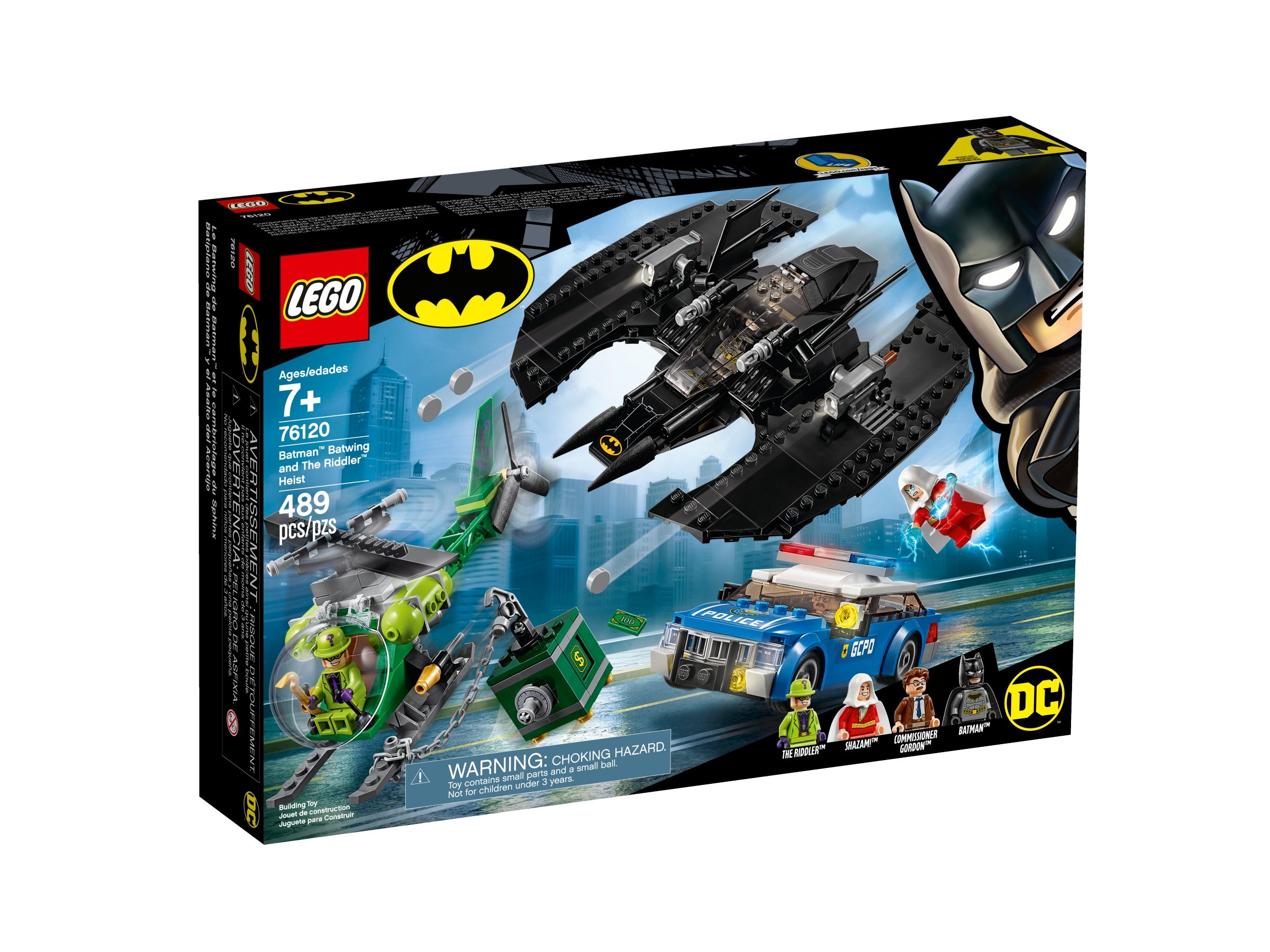 Batwing and The Riddler Heist LEGO 76120 NO MINI FIGURES / BOX Batman